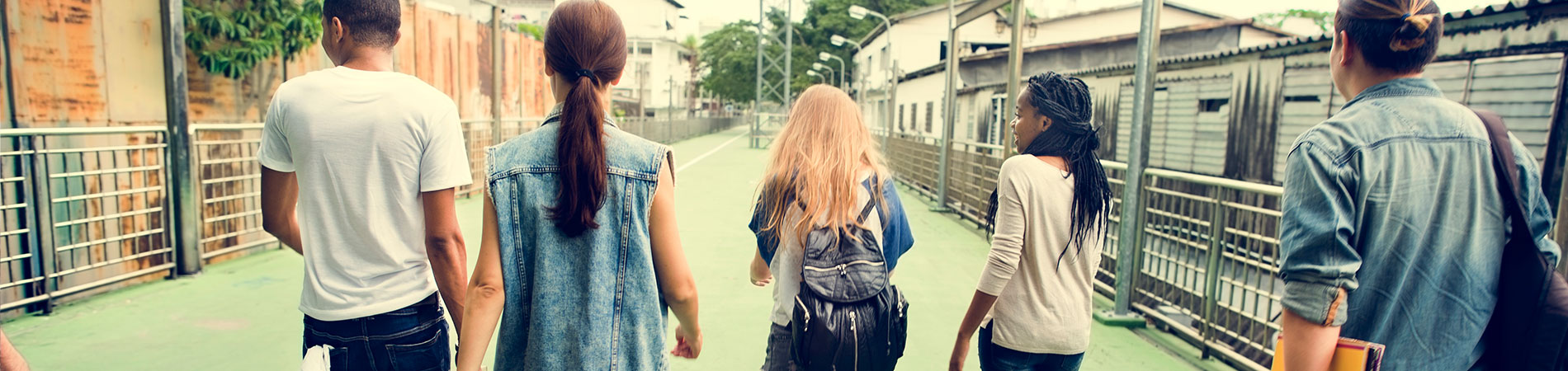 image of a group of teens